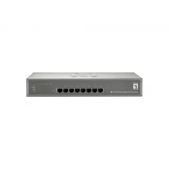 LevelOne 8-pordiline Gigabit PoE-lüliti, 802.3at/af PoE, 240W