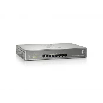 LevelOne 8-pordiline Gigabit PoE-lüliti, 802.3at/af PoE, 240W