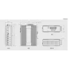 LevelOne 6-pordiline Gigabit-tööstuskommutaator, 1 x SFP, 1 x SFP/RJ45 Combo, -40°C kuni 75°C, DIN-liist