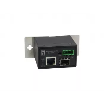 LevelOne RJ45–SFP kiire Etherneti tööstuslik meediumimuundur, −40 °C kuni 75 °C