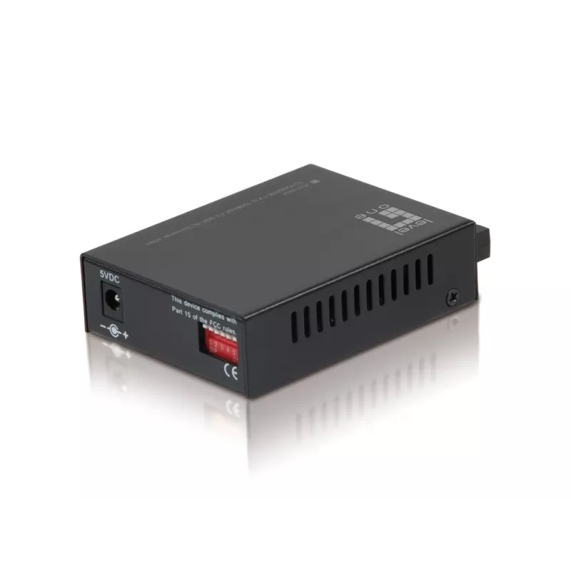 LevelOne RJ45-SC kiire Ethernet meediakonverter, ühemoodikiud, 40 km