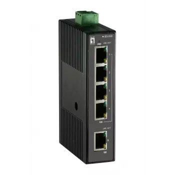 Haldamata kommutaator LevelOne 5-pordine kiire Etherneti tööstuslik kommutaator