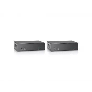 LevelOne HDMI üle Cat.5 pikenduskomplekt, HDBaseT, 100 m, 802.3af PoE