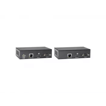LevelOne HDMI üle Cat.5 pikenduskomplekt, HDBaseT, 100 m, 802.3af PoE