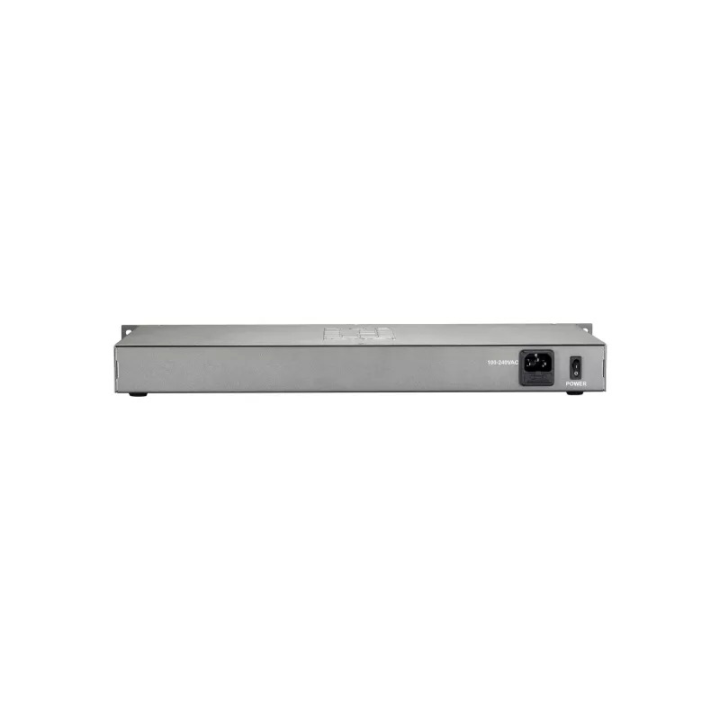 LevelOne 16-pordiline Fast Ethernet PoE kommutaator, 802.3at/af PoE, 150W