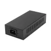 LevelOne Gigabit PoE injektor, 60W, 802.3at/af PoE, Gigabit Ethernet, 10,100,1000 Mbit/s, IEEE 802.3af, IEEE 802.3at, IEEE 802.3bt, Must, Toide, 60 W