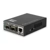 LevelOne RJ45-SFP Gigabit meediakonverteri lüliti, 2 x SFP, 1 x RJ45