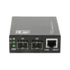 LevelOne RJ45-SFP Gigabit meediakonverteri lüliti, 2 x SFP, 1 x RJ45