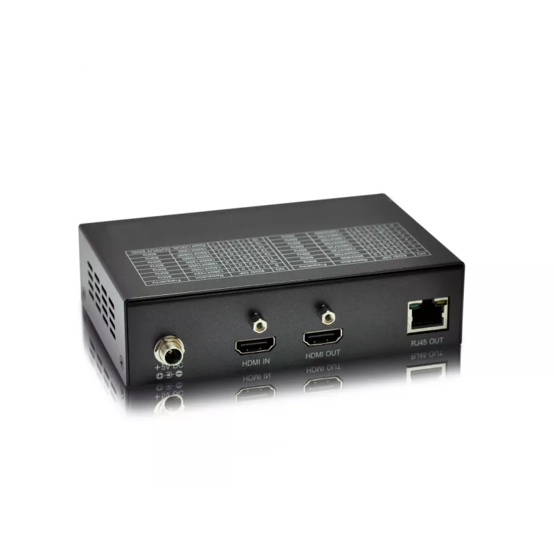 LevelOne HDMI üle Cat.5 saatja, 300 m, 1920 x 1200 pikslit, AV-saatja, 300 m, Must