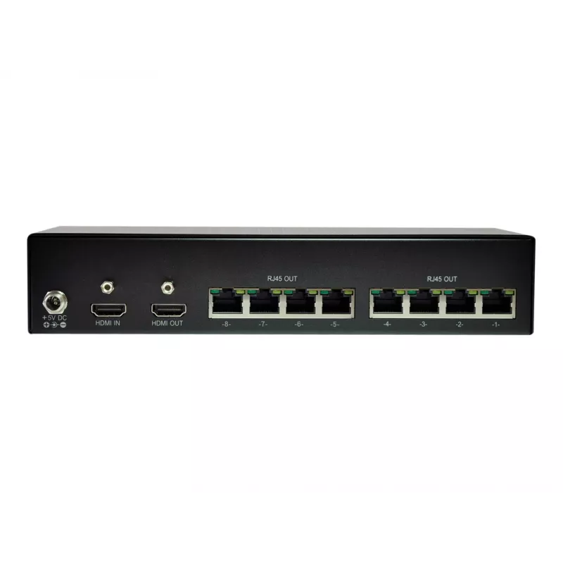 LevelOne HDMI üle Cat.5 saatja, 300 m, 8 kanali väljundit