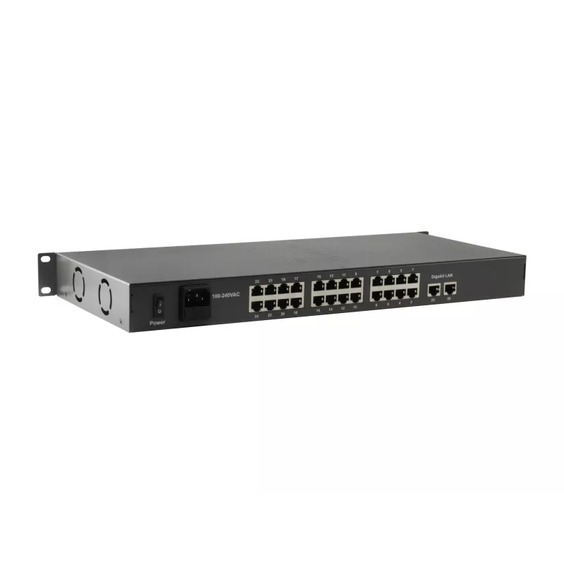 Haldamata kommutaator LevelOne FGP-2601W150 26 pordiga Fast Ethernet PoE
