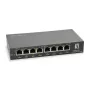 LevelOne 8-pordiline Gigabit PoE lüliti, 802.3at/af PoE, 120W