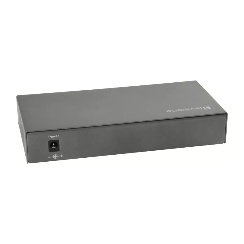 LevelOne 8-pordiline Gigabit PoE lüliti, 802.3at/af PoE, 120W