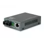 LevelOne RJ45-lt SC-le kiire Ethernet-meediumimuundur, ühemoodiline kiud, 1310 nm, 40 km