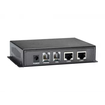 LevelOne VDS-1201 võrgumeediakonverter 100 Mbit/s Must