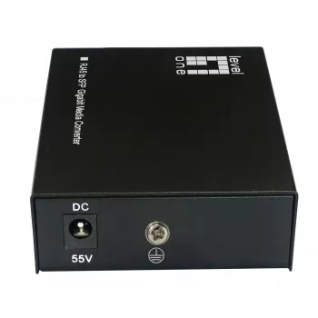 LevelOne RJ45-lt SFP-le Gigabit-meediumimuundur, 802.3bt 60W PoE PSE