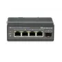 Võrgulüliti LevelOne IGU-0501 Gigabit Ethernet PoE Must