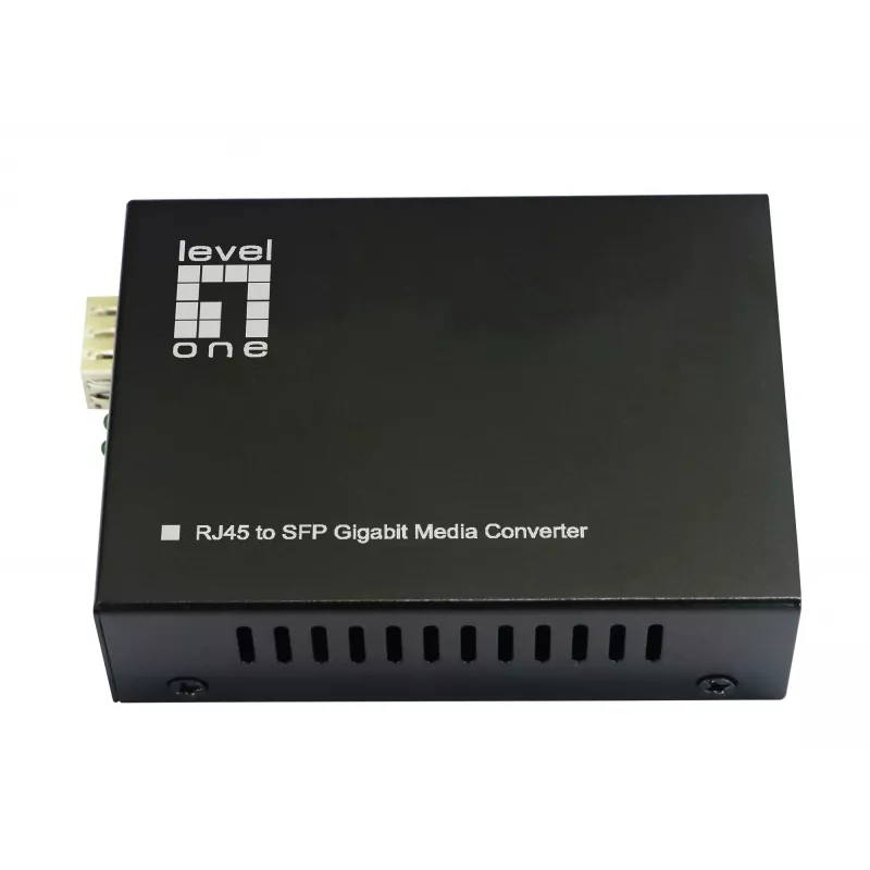 LevelOne RJ45-SFP Gigabit-meediumimuundur, 802.3bt 90W PoE PSE