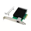 LevelOne 10-Gigabit PCIe x4 võrgukaart, 1 x RJ45, sisemine, juhtmega, PCI Express, Ethernet, 10000 Mbit/s, roheline