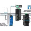 Hallatav kommutaator LevelOne Hilbert 6-pordiline tööstuslik gigabitine nutikas lite-kommutaator