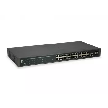 LevelOne GEP-2652 võrgulüliti hallatav L2 Gigabit Ethernet (10/100/1000) Power over Ethernet (PoE) Hall
