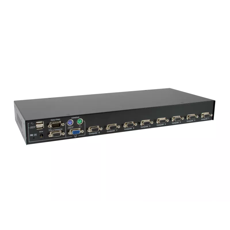 LevelOne 8-pordiline PS/2-USB VGA KVM-lüliti