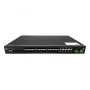 LevelOne 28-pordiline L2 Plus hallatav gigabitine kiudoptiline tööstuslik lüliti, 4x 1,25/2,5GbE SFP, 16x 1,25GbE SFP, 8x gigabitine SFP/RJ45 komboport, koondatud toiteplokk, -40 °C kuni 80 °C