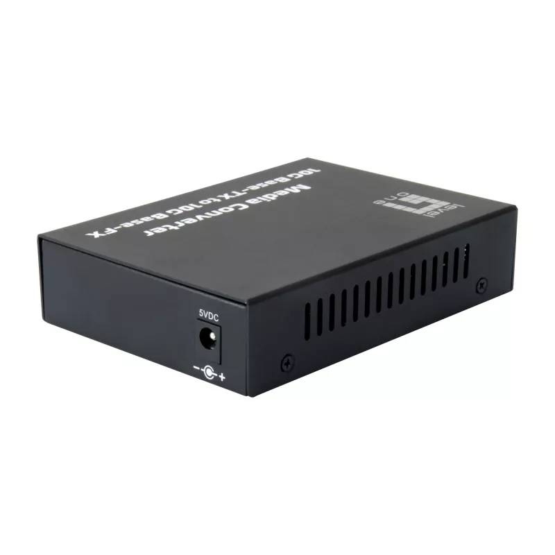 LevelOne GVT-0500 võrgumeediumimuundur 10000 Mbit/s Must