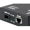 LevelOne GVT-0500 võrgumeediumimuundur 10000 Mbit/s Must