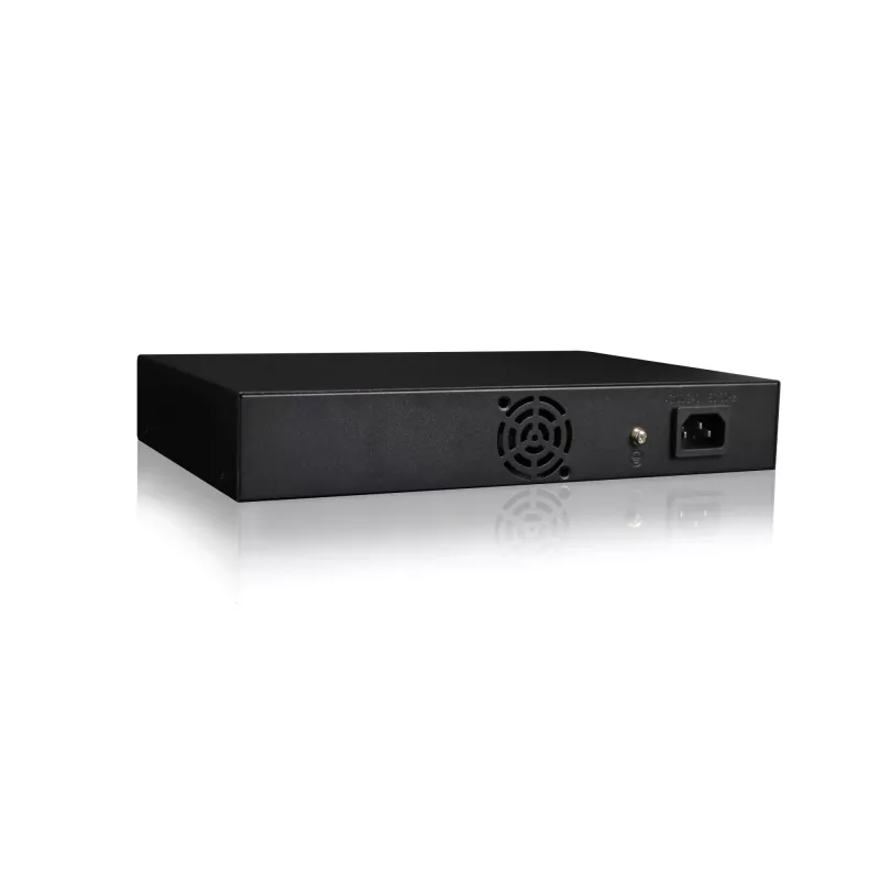 LevelOne KILBY 10-pordine L2 hallatav Gigabit PoE kommutaator, 2 x SFP, 802.3at/af PoE, 125W, 8 PoE väljundit