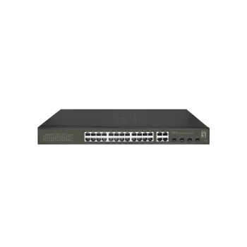 Hallatav kommutaator LevelOne Hilbert 28-pordiline Gigabit PoE