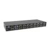LevelOne 16-pordiline PS/2-USB VGA KVM-lüliti, 2048 x 1536 pikslit, rack-paigaldus, 1U, must
