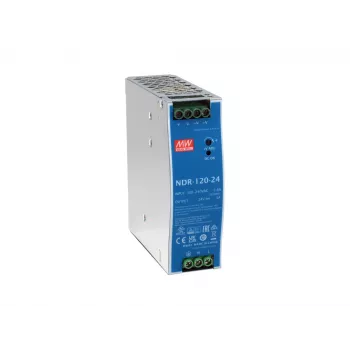LevelOne 24V DC tööstuslik toiteplokk POW-2442 120W DIN-liistule -20 kuni +70 ℃
