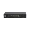5-Pordine Haldamata 2,5G Etherneti lüliti LEVELONE GEU-0525 — 5× 2,5G RJ-45, haldamata, 25 Gbit/s kommutatsioonivõime, seinale paigaldatav