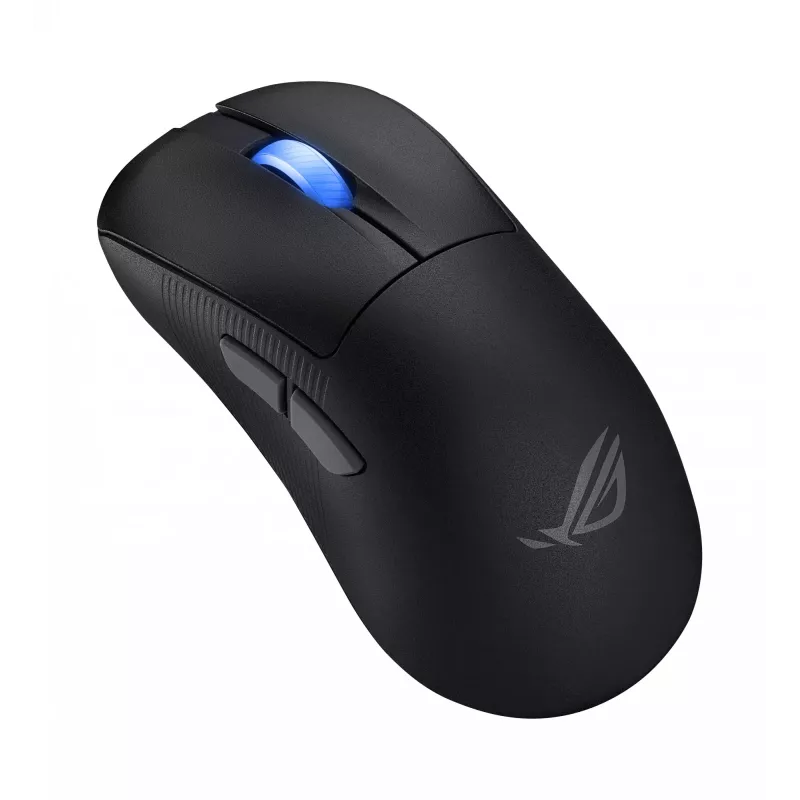 ASUS ROG Keris II Ace Wireless AimPoint Must hiir Mängimine Paremakäeline RF-juhtmevaba + Bluetooth + USB Type-A Optiline 42000 DPI