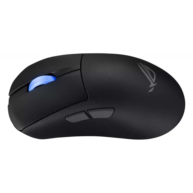 ASUS ROG Keris II Ace Wireless AimPoint Must hiir Mängimine Paremakäeline RF-juhtmevaba + Bluetooth + USB Type-A Optiline 42000 DPI