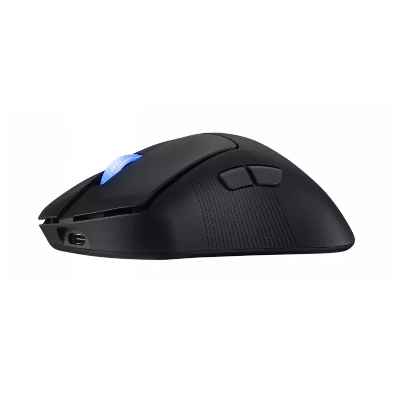ASUS ROG Keris II Ace Wireless AimPoint Must hiir Mängimine Paremakäeline RF-juhtmevaba + Bluetooth + USB Type-A Optiline 42000 DPI