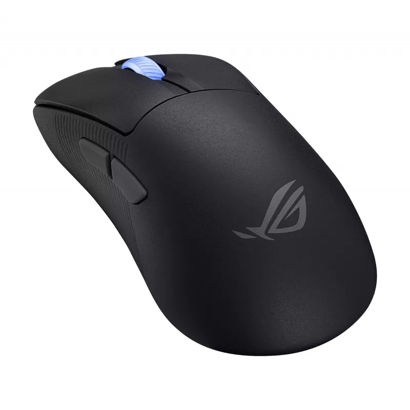 ASUS ROG Keris II Ace Wireless AimPoint Must hiir Mängimine Paremakäeline RF-juhtmevaba + Bluetooth + USB Type-A Optiline 42000 DPI
