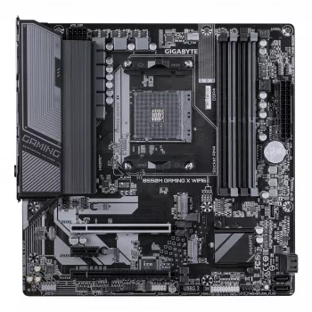 GIGABYTE B550M GAMING X WIFI6 emaplaat - AMD Ryzen 5000 protsessoritele, 5+3 faasi VRM, kuni 3200 MHz DDR4, 1xPCIe 4.0 + 1xPCIe 3.0 M.2, Wi-Fi 6, 1GbE LAN, USB 3.2 Gen 1