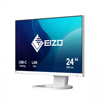 EIZO FlexScan EV2490-WT arvutimonitor 60,5 cm (23,8 tolli) 1920 x 1080 pikslit Full HD LCD Valge