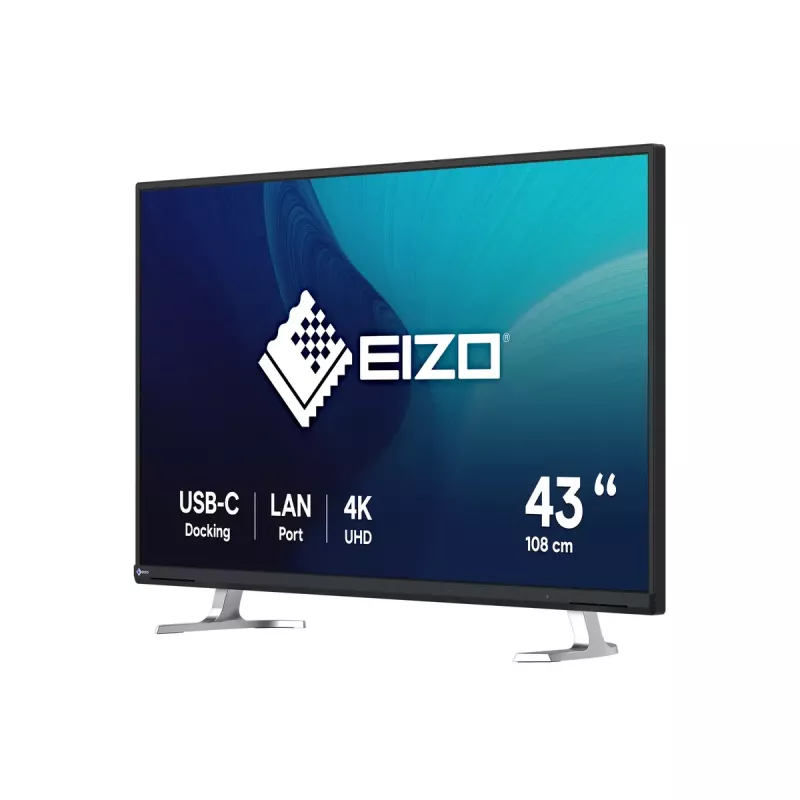 EIZO FlexScan EV4340X-BK arvutimonitor 108 cm (42,5 tolli) 3840 x 2160 pikslit 4K Ultra HD LCD Must