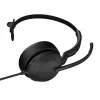Jabra Evolve2 50 peakomplekt Juhtmega ühendatav Peapael Kontori/ kõnekeskuse USB USB-C / USB Type-A Bluetooth Must