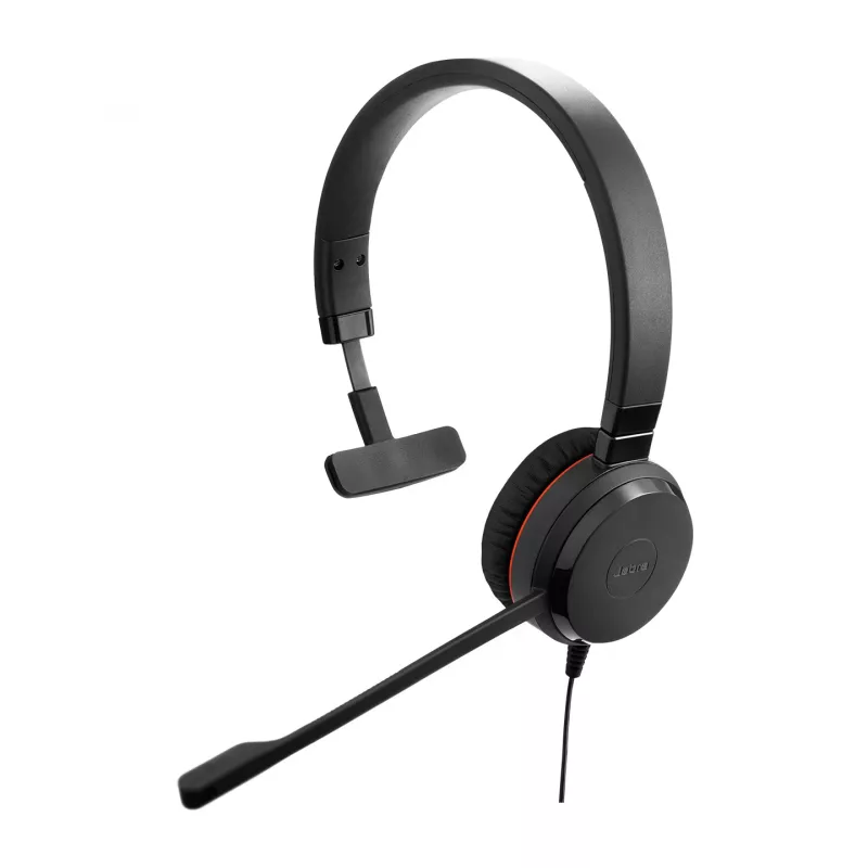 Jabra Evolve 20 SE peakomplekt, juhtmega, peakinnitus, kontor/kõnekeskus, USB USB-C / USB Type-A, must