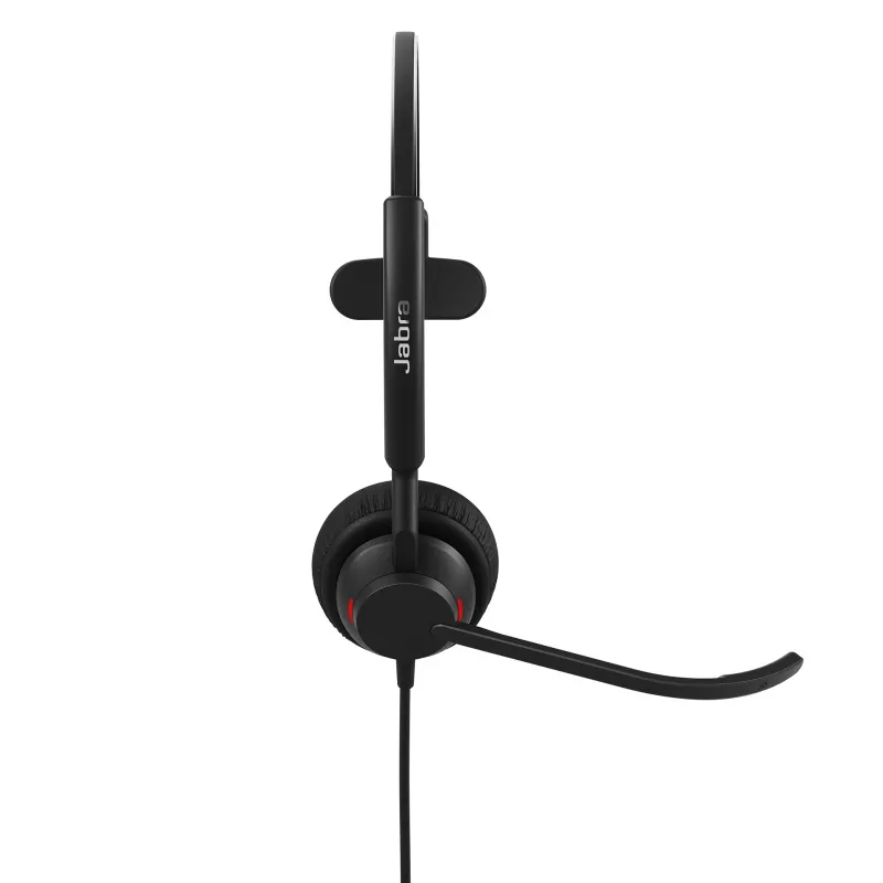 Jabra Engage 40 - (Inline Link) USB-C/A MS Mono, juhtmega, kontori/kõnekeskuse jaoks, 45 g, peakomplekt, must