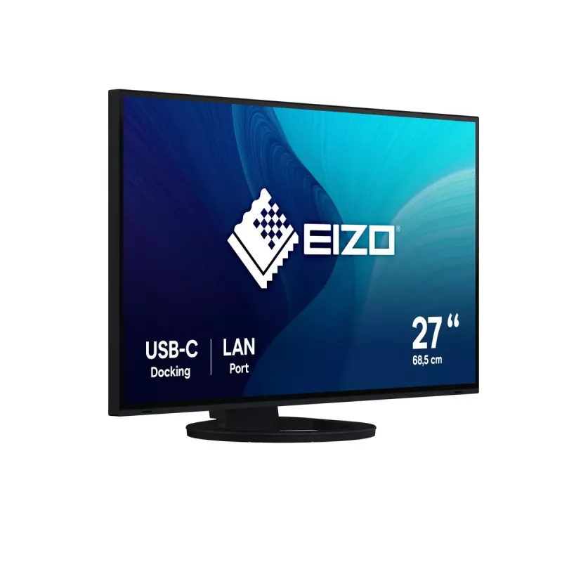 EIZO FlexScan EV2795-BK arvutimonitor 68,6 cm (27 tolli) 2560 x 1440 pikslit Quad HD LCD must