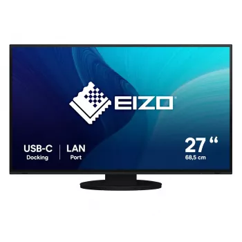 EIZO FlexScan EV2795-BK arvutimonitor 68,6 cm (27 tolli) 2560 x 1440 pikslit Quad HD LCD must