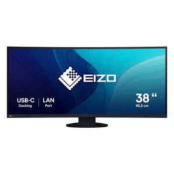 Monitor EIZO FlexScan EV3895 37.5 tolli ülilai kumer IPS 3840×1600, 300 cd/m², 1000:1, USB-C PD 85W, DisplayPort, HDMI, USB jaotur, VESA