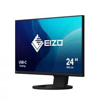 EIZO FlexScan EV2480-BK arvutimonitor 60,5 cm (23,8 tolli) 1920 x 1080 pikslit Full HD LCD must