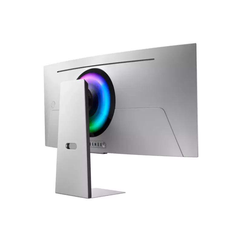 Samsung G85SD arvutimonitor 86,4 cm (34 tolli) 3440 x 1440 pikslit UltraWide Quad HD OLED hõbedane