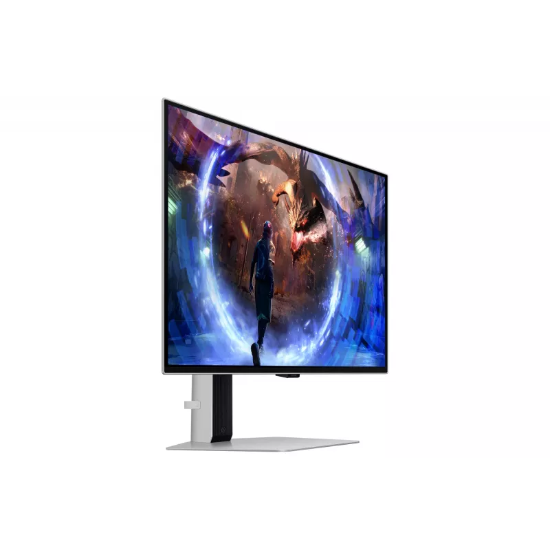 Samsung G60SD arvutimonitor 68,6 cm (27 tolli) 2560 x 1440 pikslit Quad HD OLED Hõbedane